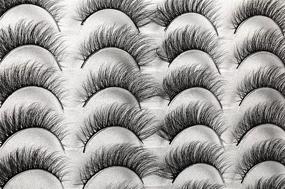 img 2 attached to Natural Eyelashes Handmade Reusable Multipack