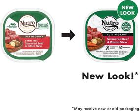 img 3 attached to NUTRO High Protein Grain Free Wet Dog Food with Cuts in Gravy for Adult Dogs