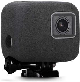 img 4 attached to Experience Noise-Free Action: Taisioner Windslayer Cover Housing Frame Case for GoPro Hero 5, 6, 7 Black - Achieve Superior Video Quality