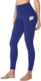 img 4 attached to 🏋️ HLTPRO Leggings with Pockets: High Waist Tummy Control Yoga Pants for Women - Perfect for Workout and Running