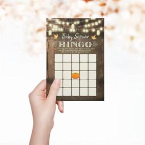 img 2 attached to 🎃 Fall Pumpkin Baby Shower Games Bundle - Neutral Yellow Bingo, Find The Guest, The Price Is Right, Who Knows Mommy Best - Includes 25 Games Each