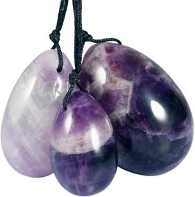 img 4 attached to TUMBEELLUWA Healing Crystal Exercise Amethyst