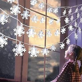 img 1 attached to Snowflake Garland Christmas Decoration Navidad