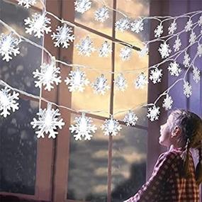 img 2 attached to Snowflake Garland Christmas Decoration Navidad