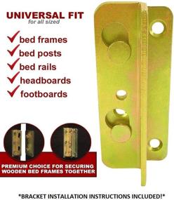 img 2 attached to Complete Set of High-Quality No Mortise Rail Brackets with Premium Features