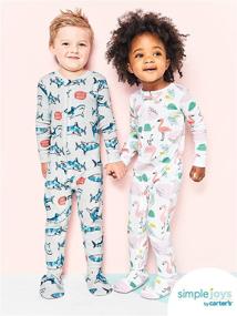 img 1 attached to Simple Joys Carters Toddler Pajamas Boys' Clothing ~ Sleepwear & Robes