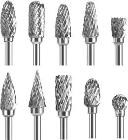 img 4 attached to Canitu 10Pieces Tungsten Carbide Grinding