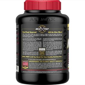 img 3 attached to Allmax All One Meal Blueberry Cobbler" translates to Russian as "Allmax All One Meal (Аллмакс Олл Ван Мил) Пирог с черникой".