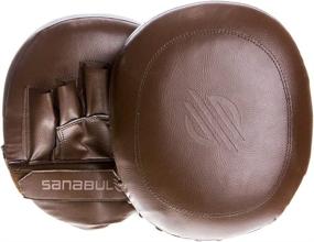 img 3 attached to Sanabul Battle Forged Striking Air-Punch Focus Mitts - Ideal for Boxing, MMA, Kickboxing, and Muay Thai (Pair)