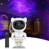 kid's astronaut nebula galaxy night light projector with timer, remote control, 360° adjustable design - ideal for children, adults and baby's bedroom, study room, and game room логотип