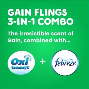 img 3 attached to Gain Laundry Bundle: Gain Flings Detergent Pacs (2x35ct), Gain Dryer Sheets (2x34ct), Gain Fireworks Scent Booster Beads (14.8 oz)