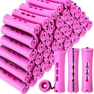 non slip rollers plastic curlers hairdressing logo