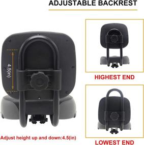 img 2 attached to MOONCOOL Backrest Bicycle Tricycle Oversize