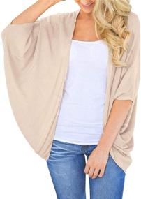 img 4 attached to Cardigan Sweaters Women Colors Sleeve Women's Clothing for Swimsuits & Cover Ups