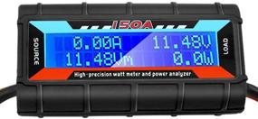 img 4 attached to ⚡️ High Precision 150A Watt Meter Power Analyzer for RC Battery Voltage, Current, Power, Charge, and Energy Measurement