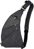 👜 lightweight multipurpose shoulder crossbody bag by topnice: the ultimate versatile travel companion logo