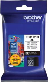 img 2 attached to 🖨️ Картридж Brother Printer LC30172PK с черными чернилами большого объема XL - 2 штуки: долговечное и надежное решение для печати