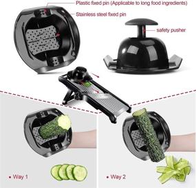 img 2 attached to AONE Mandoline Slicer Adjustable Vegetable