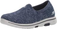 skechers womens walk 5 perfect sneaker logo