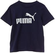 👕 charcoal heather puma boys t shirt - set of boys' clothing for optimal style logo