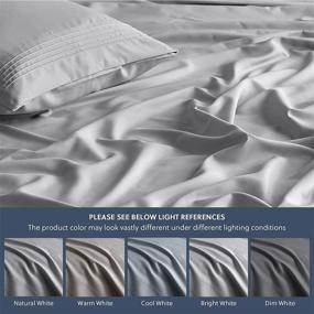 img 3 attached to Bedsure King Size Sheet Sets