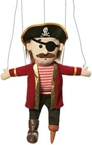 img 2 attached to Pirate Peach Marionette String Puppet