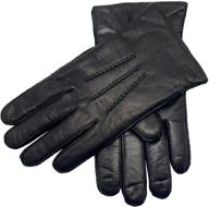 yiseven sheepskin motorcycle gloves: classic touchscreen-enabled men's accessories logo