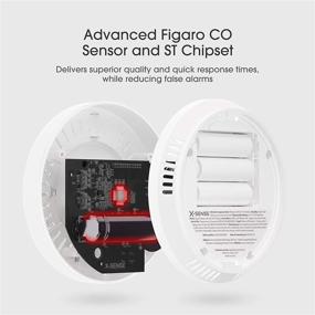 img 2 attached to 🚨 X-Sense CO03D Carbon Monoxide Alarm Detector: Battery-Operated CO Detector with LCD Display