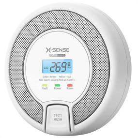 img 4 attached to 🚨 X-Sense CO03D Carbon Monoxide Alarm Detector: Battery-Operated CO Detector with LCD Display