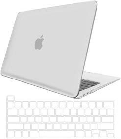 img 4 attached to 💻 TOWOOZ 2020 MacBook Pro 13 inch Case M1 A2338/A2251/A2289, Frost - Plastic Hard Shell Case & Keyboard Cover Compatible with MacBook 2020 A2338 A2251 A2289