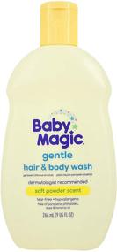 img 4 attached to 👶 Baby Magic Calendula & Coconut Oil Hair & Body Wash – Tear-Free, Paraben-Free, Phthalate-Free, Sulfate-Free. Soft Powder Scent, 9 Fl Oz