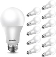 💡 energetic dimmable led bulbs: 15000hrs long-lasting 12 pack, ul certified logo