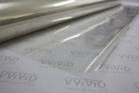 img 2 attached to 🪟 VViViD Clear Protective 4mil Vinyl Security Film for Windows, Shatterproof Window Glass Wrap Roll (30"x6.5ft)