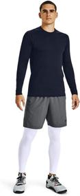 img 3 attached to 👕 Under Armour Men's ColdGear Fitted Crew Long Sleeve T-Shirt - Ultimate Cold-Weather Performance