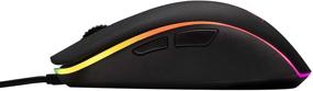 img 4 attached to HyperX Pulsefire Surge - RGB Wired Gaming Mouse with Pixart 3389 Sensor 🖱️ up to 16000 DPI, 6 Programmable Buttons, Ergonomic Design, Compatible with Windows 10/8.1/8/7 - Black
