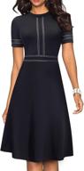 👗 homeyee womens party sleeve dress for homecoming and women's clothing including suiting & blazers logo