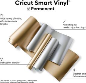 img 3 attached to Cricut Smart Vinyl Перманентный металлик