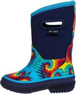 oaki neoprene rain boots for kids: snow boots, muck boots logo