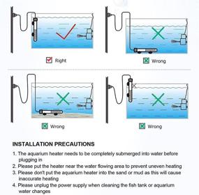 img 1 attached to AQQA 100W Submersible Thermostat Saltwater（100W）