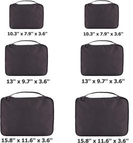 img 3 attached to 🧳 Luggage Packing Organizers - Essential Travel Accessories for Suitcases