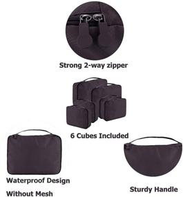 img 1 attached to 🧳 Luggage Packing Organizers - Essential Travel Accessories for Suitcases