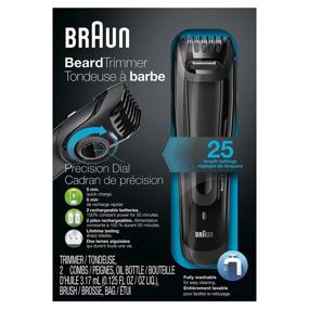 img 3 attached to 🪒 Braun BT5070: The Ultimate Cordless & Rechargeable Men's Beard Trimmer in Black