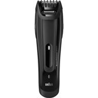 🪒 braun bt5070: the ultimate cordless & rechargeable men's beard trimmer in black logo