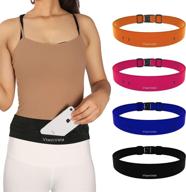 🏃 viwin vela running belt phone holder for iphone x xr xs max 7 8 plus samsung s8 s9 s10 plus, travel money belt for walking jogging, fitness gym belt for women and men (26"-45") logo