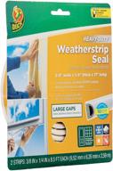 🦆 durable weatherstripping with duck heavy duty adhesive - model 282433 logo