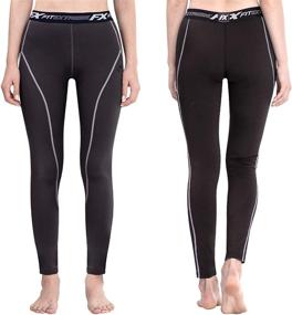 img 4 attached to FITEXTREME Womens MAXHEAT Thermal Underwear Sports & Fitness and Other Sports