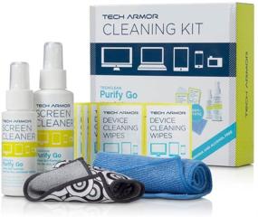 img 4 attached to Tech Armor 120 ML Professional Cleaning Kit with ExtraMove Solution and Cleaning Wipes
