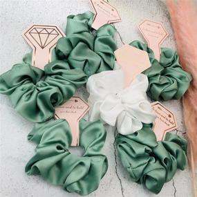 img 3 attached to Bridesmaid Scrunchies Bachelorette Accessories Proposal