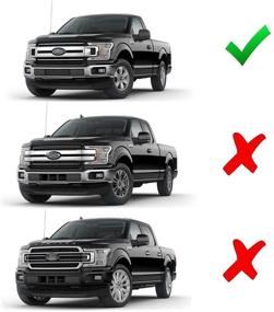img 1 attached to iJDMTOY Front Grille LED Light Bar Kit for 2018-up Ford F150 XL XLT, with (2) 36W Slim High Power CREE LED Lightbars, Mounting Brackets, On/Off Switch Wiring Kit
