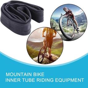 img 1 attached to 🛠️ Huacheng 2 Pack Bike Tube with Patch Kit and Tire Levers - Premium Anti-Puncture Bicycle Inner Tube for Road and MTB Bikes